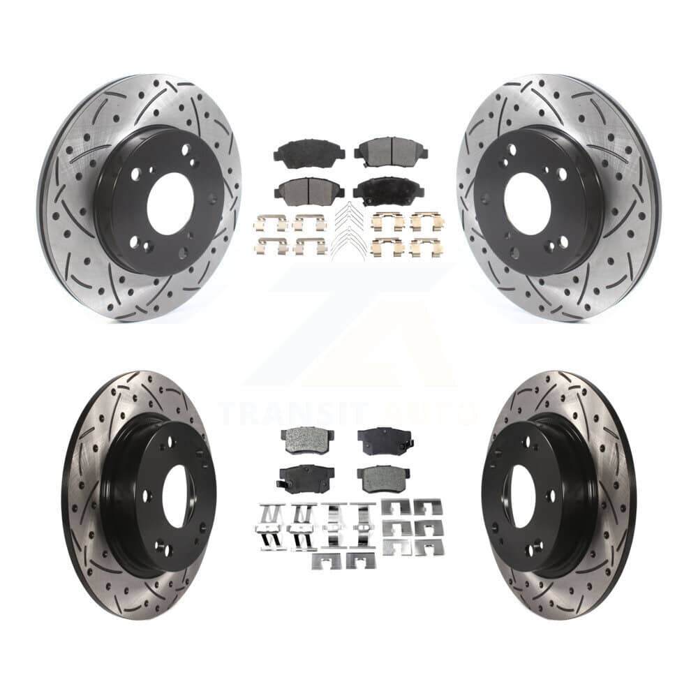 Transit Auto - KDT-100829 - Front and Rear Disc Brake Kits