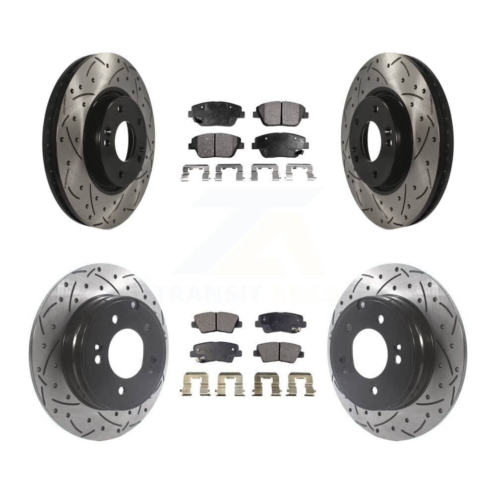 Transit Auto - KDT-100844 - Front and Rear Disc Brake Kits