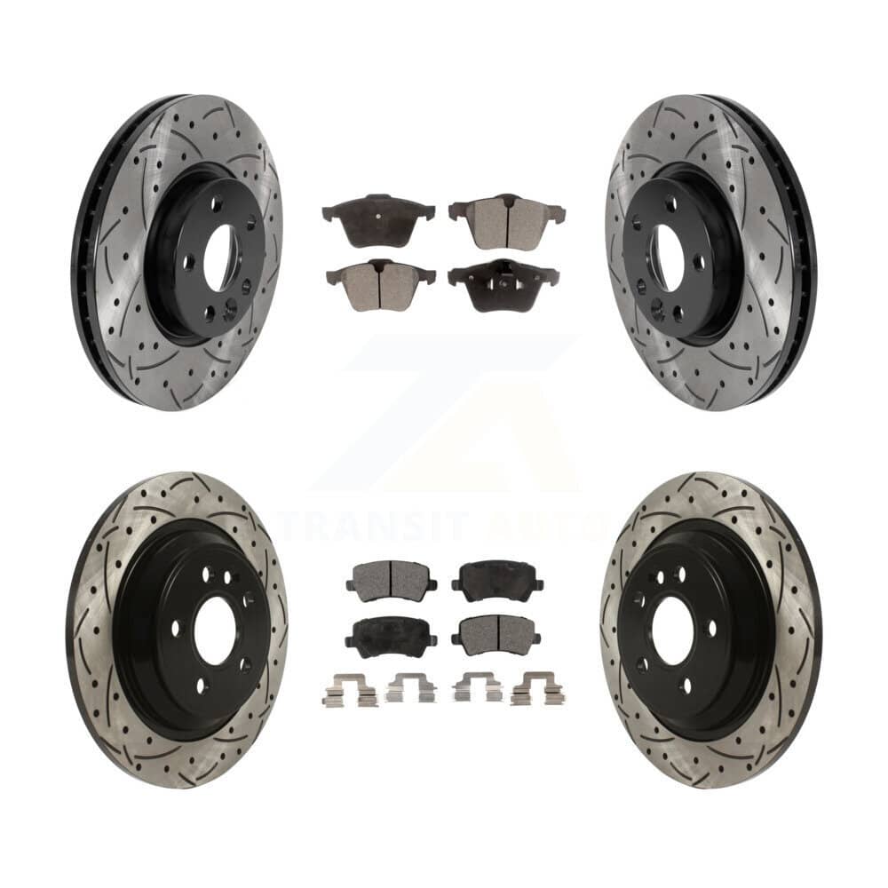 Transit Auto - KDT-100861 - Front and Rear Disc Brake Kits