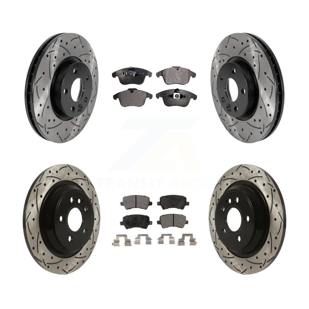 Transit Auto - KDT-100862 - Front and Rear Disc Brake Kits