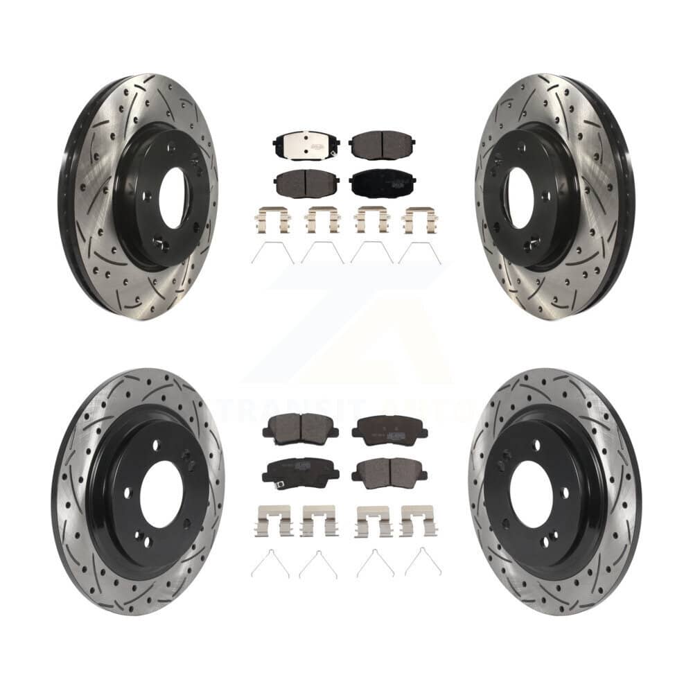 Transit Auto - KDT-100868 - Front and Rear Disc Brake Kits