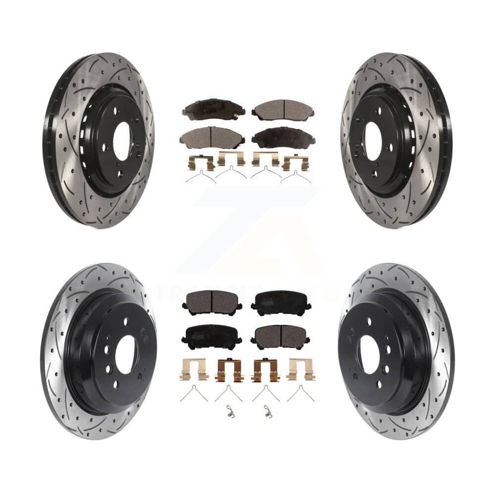 Transit Auto - KDT-100890 - Front and Rear Disc Brake Kits