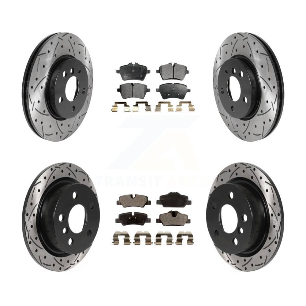 Transit Auto - KDT-100892 - Front and Rear Disc Brake Kits