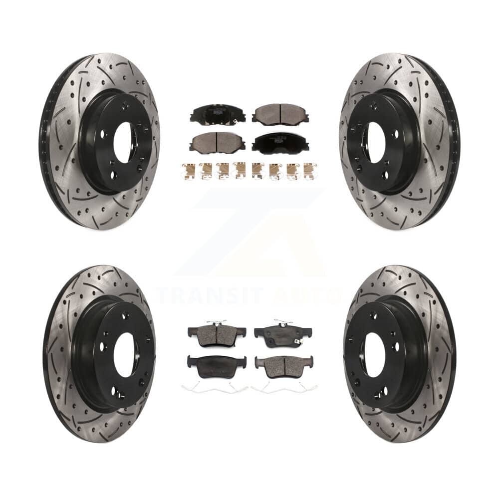 Transit Auto - KDT-100900 - Front and Rear Disc Brake Kits