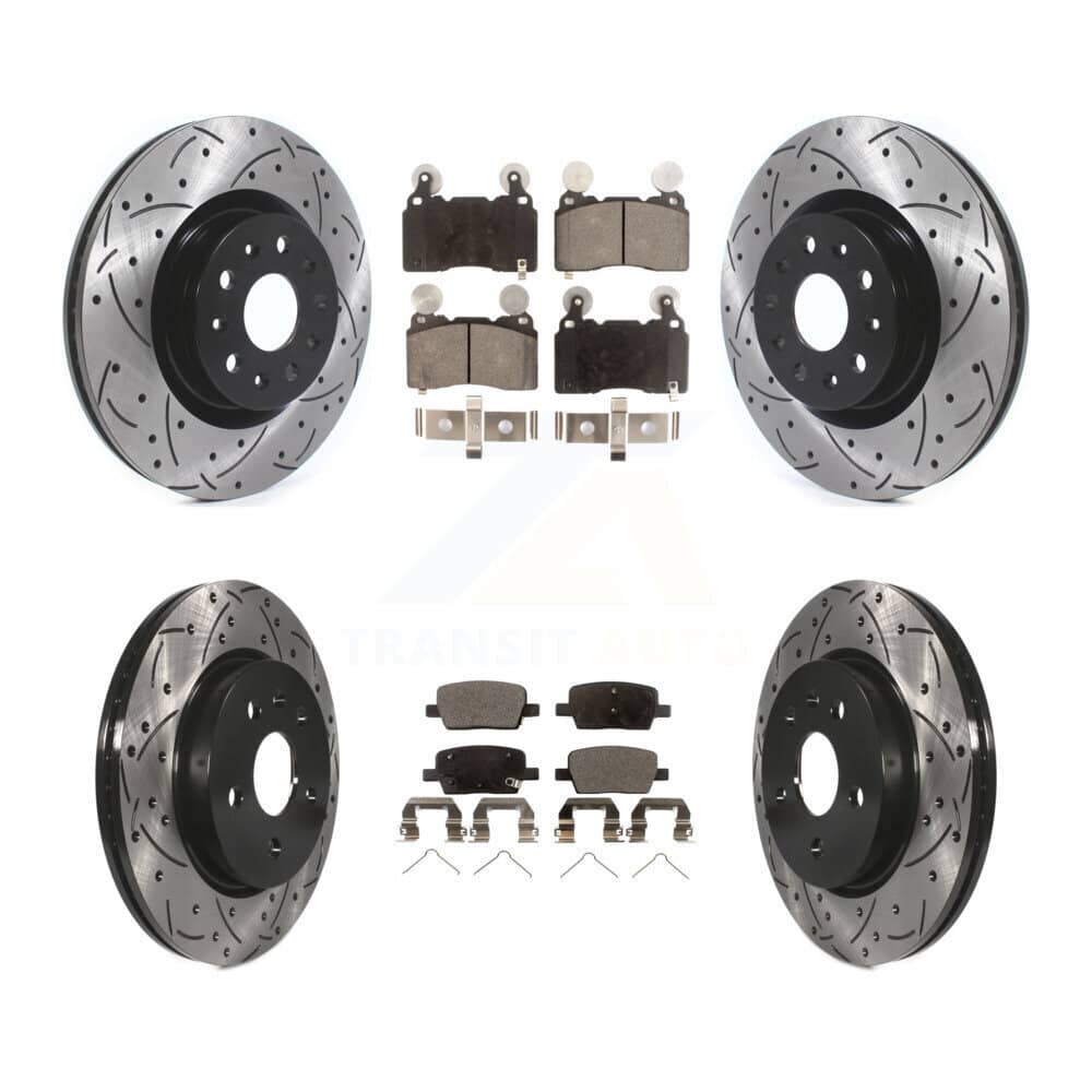 Transit Auto - KDT-100977 - Front and Rear Disc Brake Kits