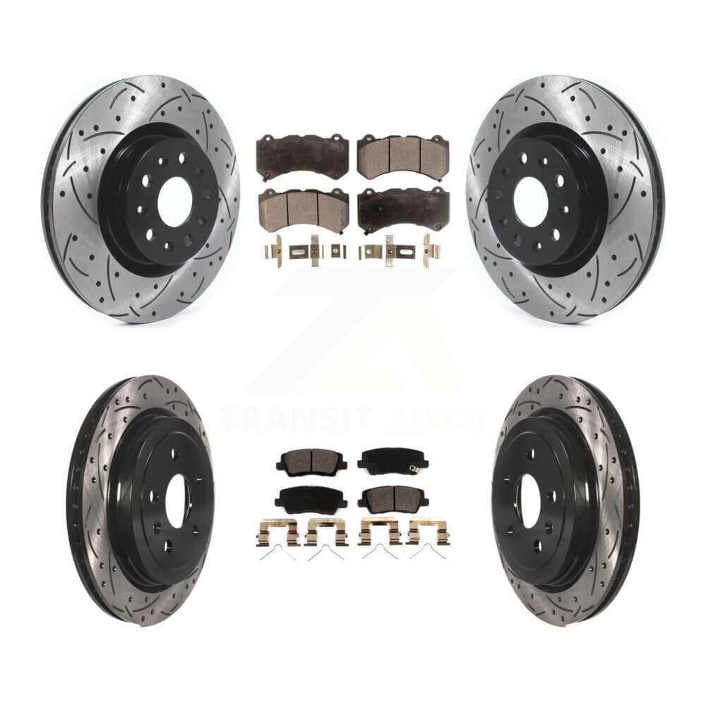 Transit Auto - KDT-100996 - Front and Rear Disc Brake Kits