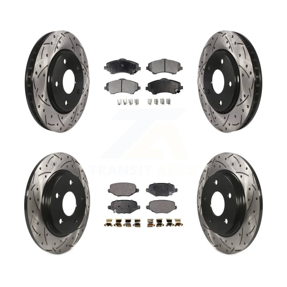 Transit Auto - KDT-101012 - Front and Rear Disc Brake Kits