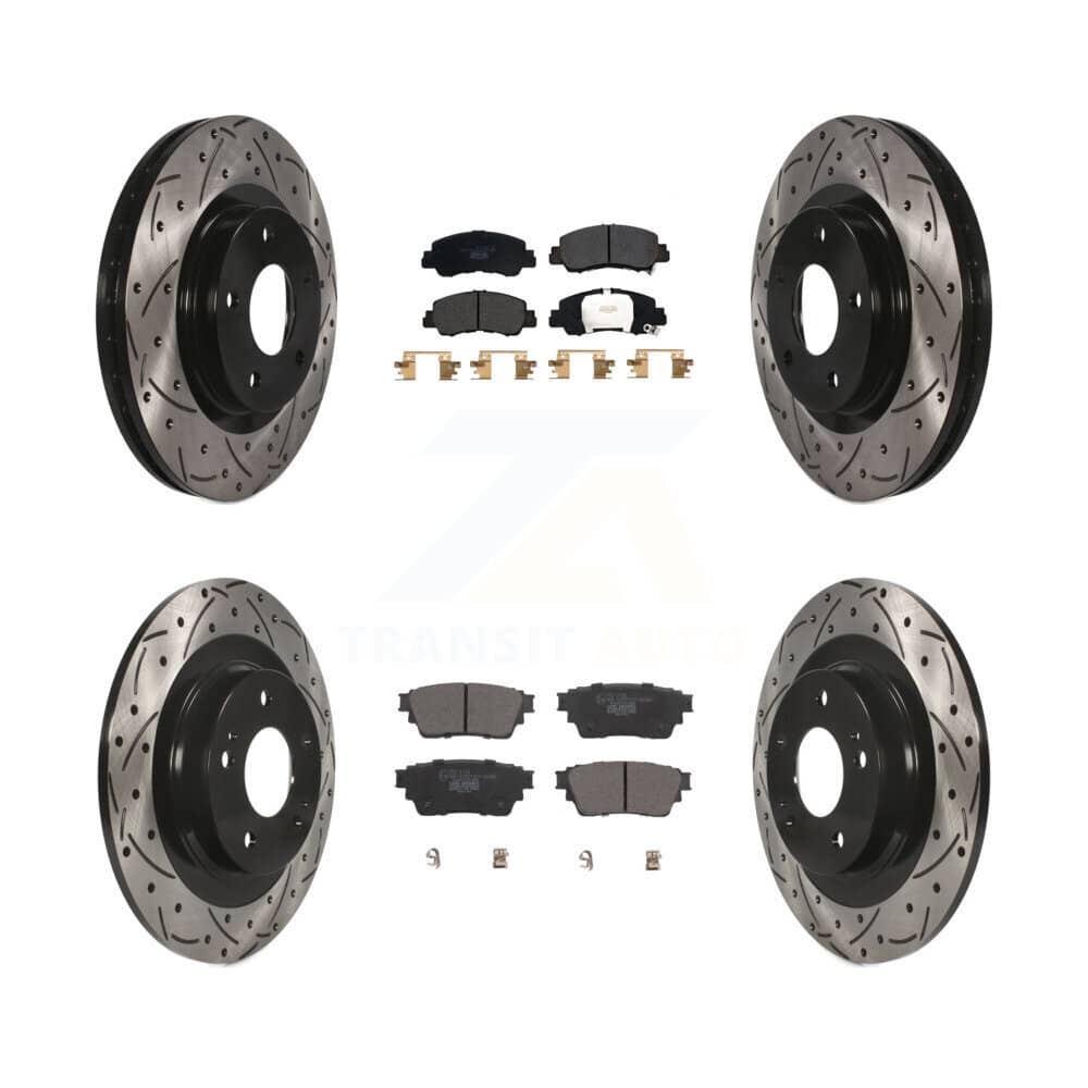 Transit Auto - KDT-101086 - Front and Rear Disc Brake Kits
