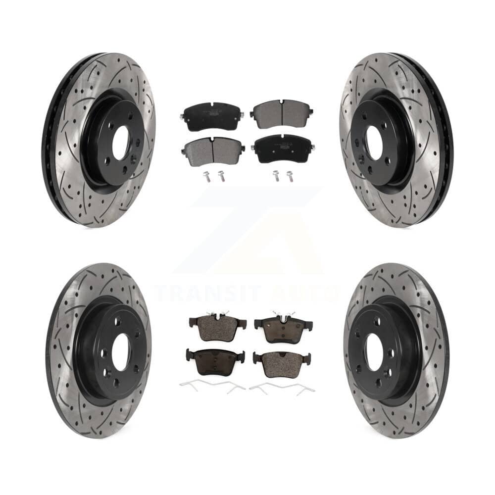 Transit Auto - KDT-101087 - Front and Rear Disc Brake Kits