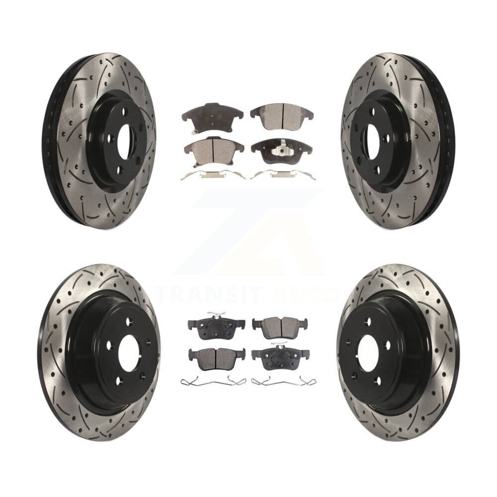 Transit Auto - KDT-101096 - Front and Rear Disc Brake Kits