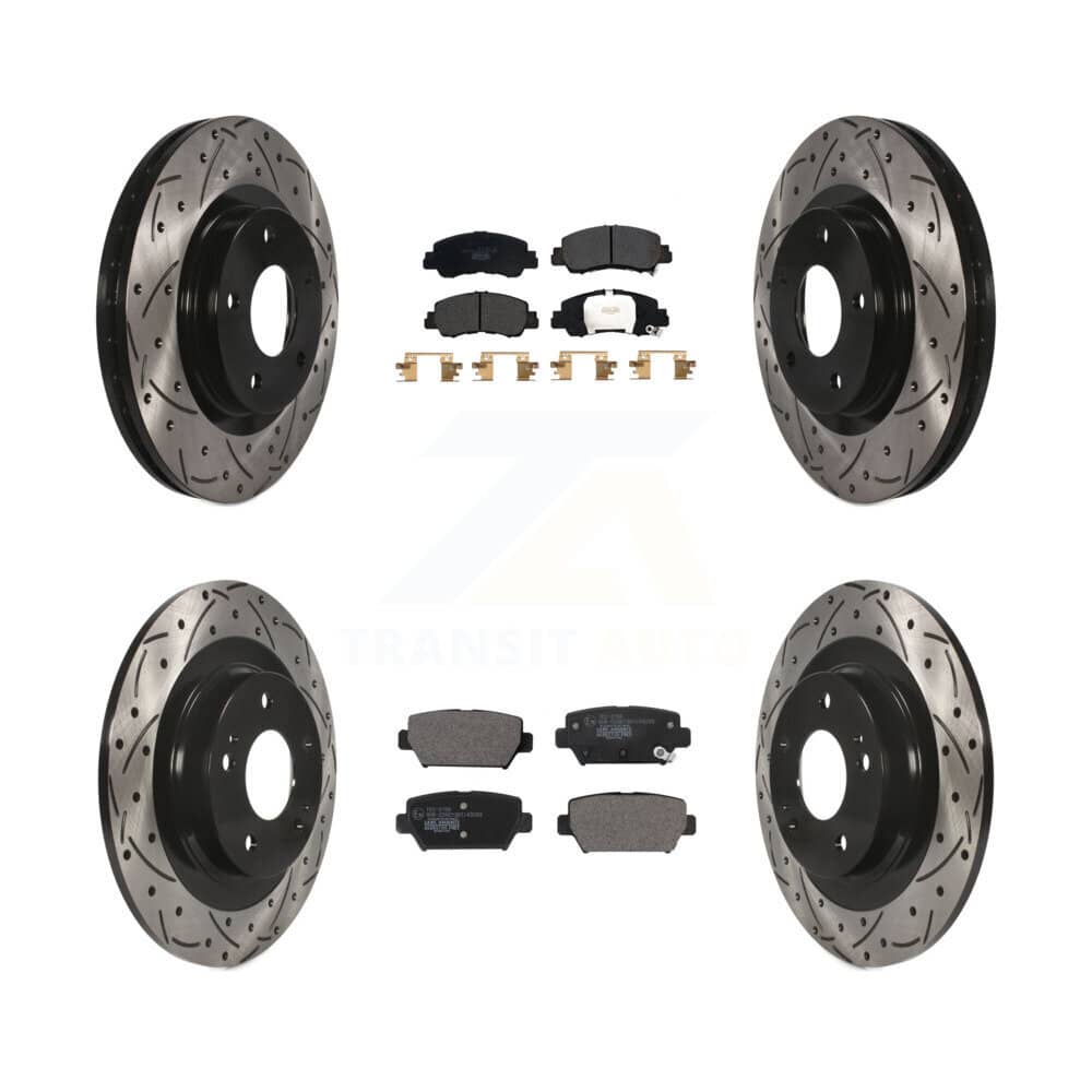 Transit Auto - KDT-101111 - Front and Rear Disc Brake Kits