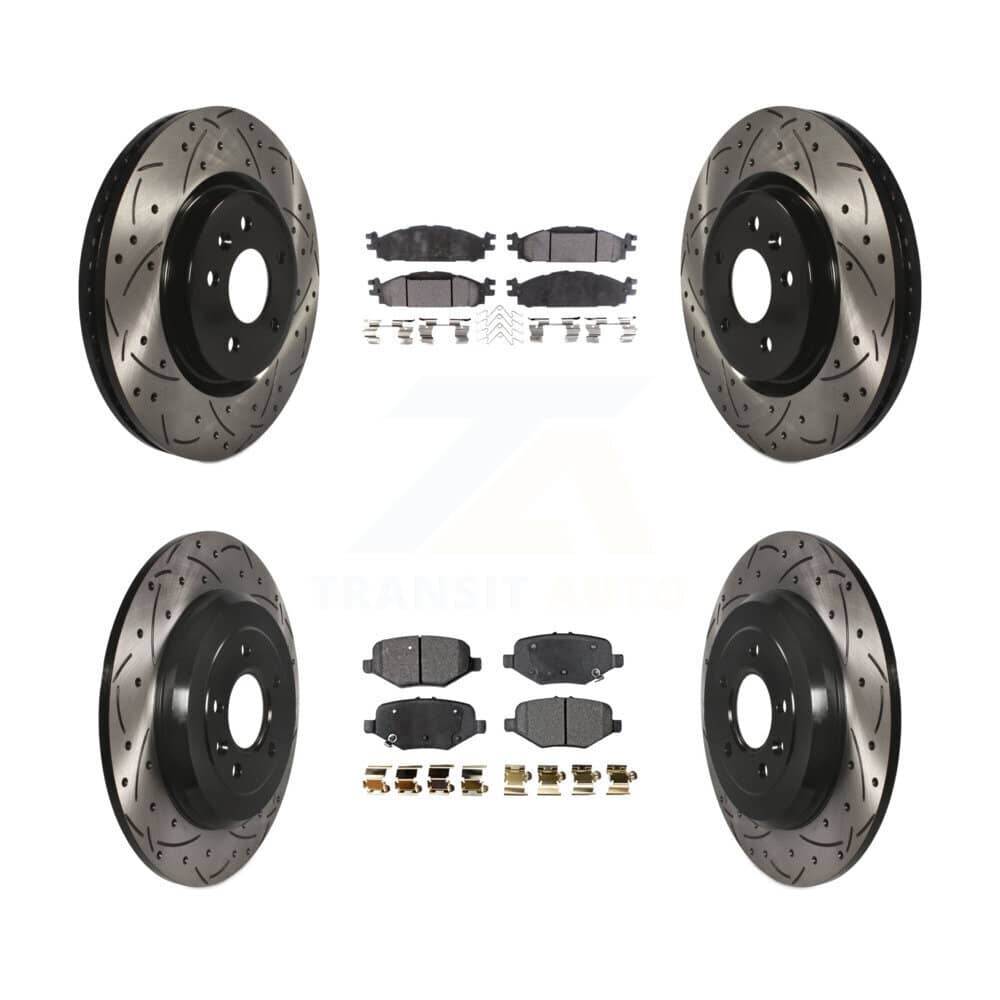 Transit Auto - KDT-101179 - Front and Rear Disc Brake Kits