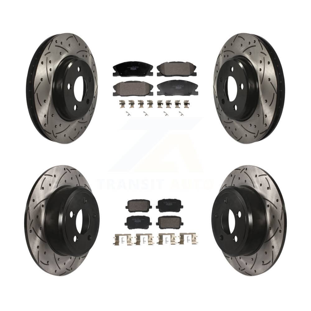 Transit Auto - KDT-101214 - Front and Rear Disc Brake Kits