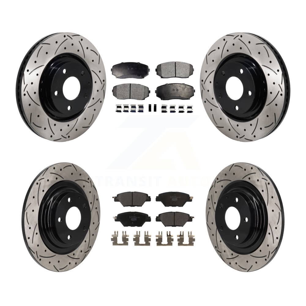 Transit Auto - KDT-101337 - Front and Rear Disc Brake Kits