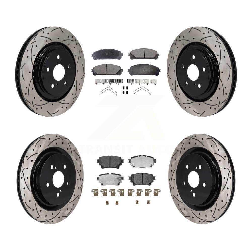 Transit Auto - KDT-101346 - Front and Rear Disc Brake Kits