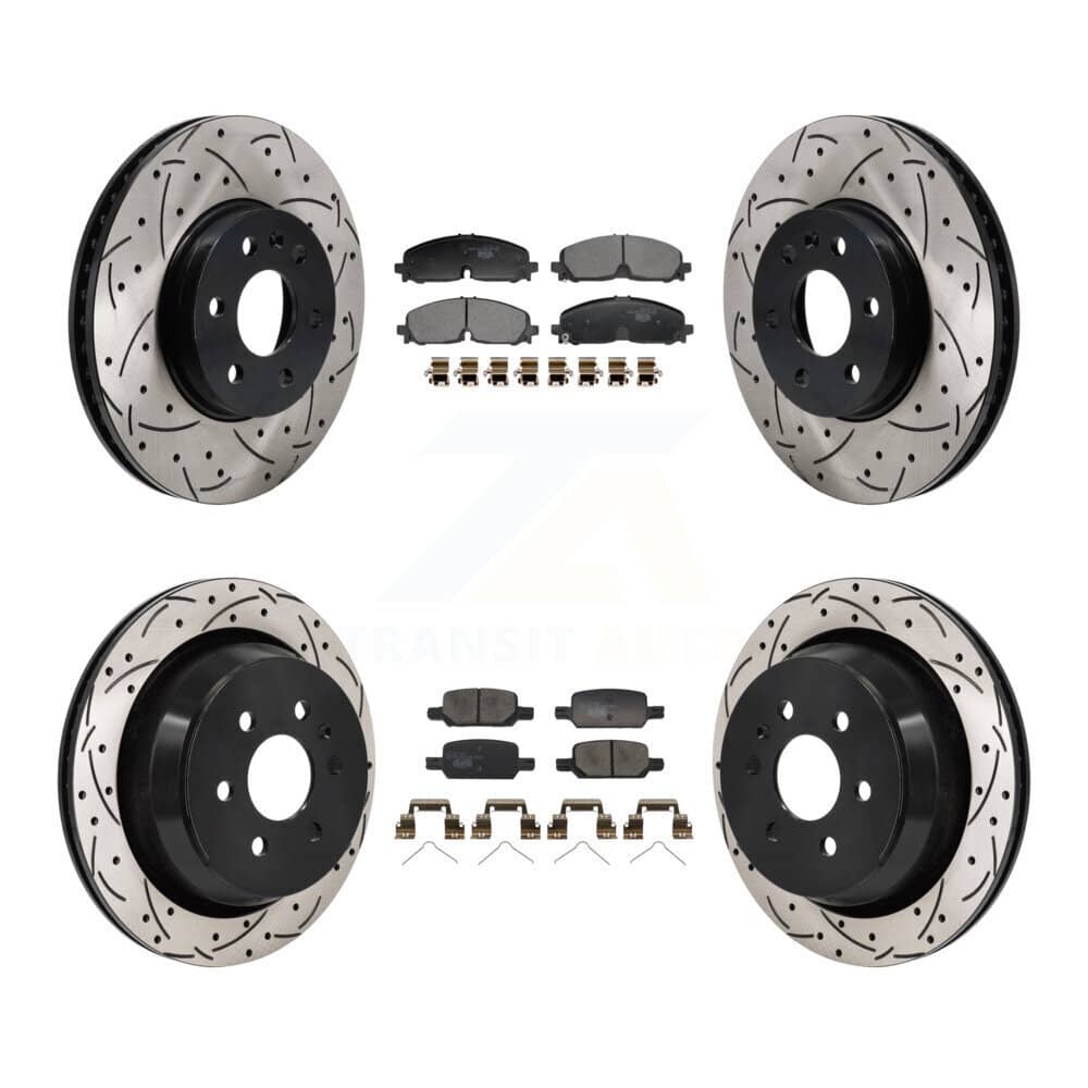 Transit Auto - KDT-101362 - Front and Rear Disc Brake Kits