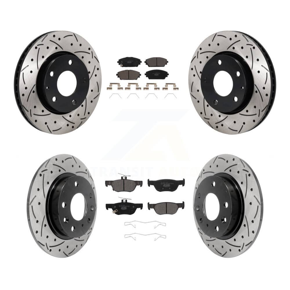 Transit Auto - KDT-101383 - Front and Rear Disc Brake Kits