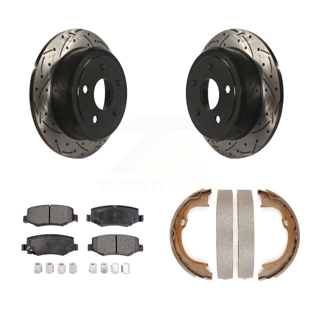 Transit Auto - KDT-101554 - Rear Disc Brake Kits