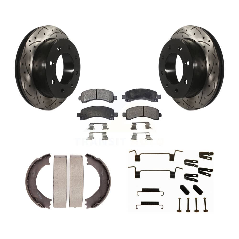 Transit Auto - KDT-101666 - Rear Disc Brake Kits