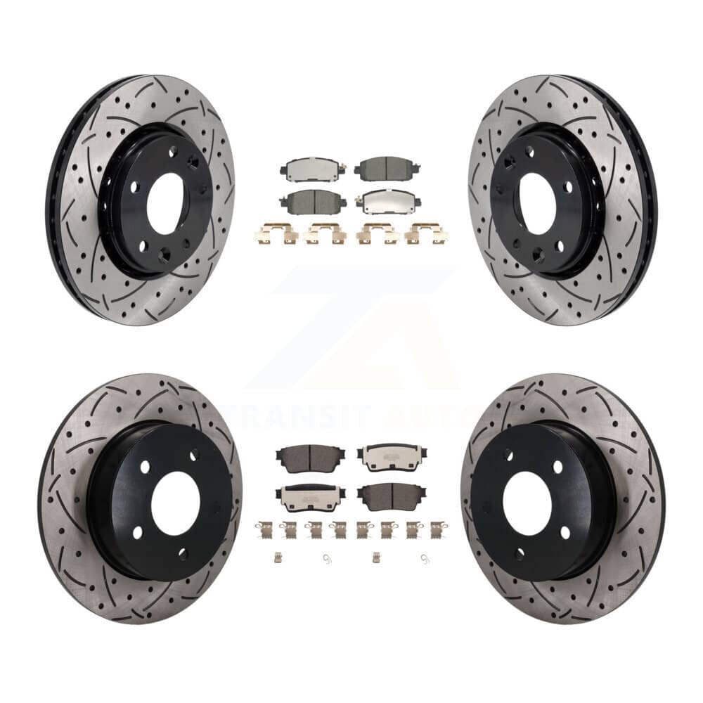 Transit Auto - KDT-101828 - Front and Rear Disc Brake Kits