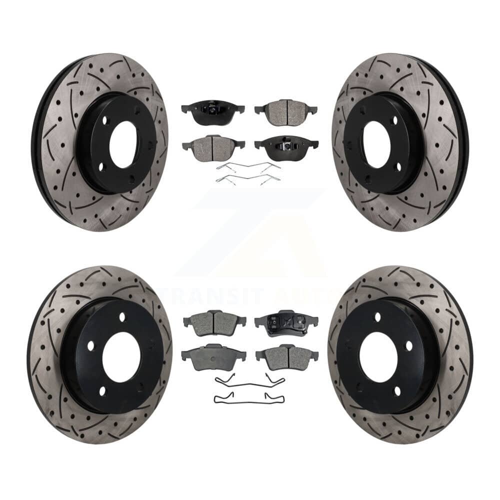 Transit Auto - KDT-101840 - Front and Rear Disc Brake Kits