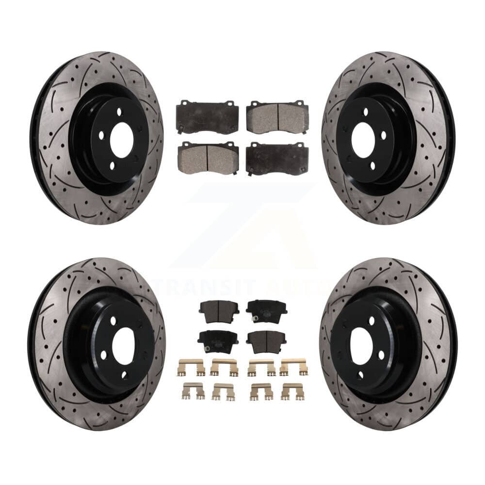 Transit Auto - KDT-101847 - Front and Rear Disc Brake Kits