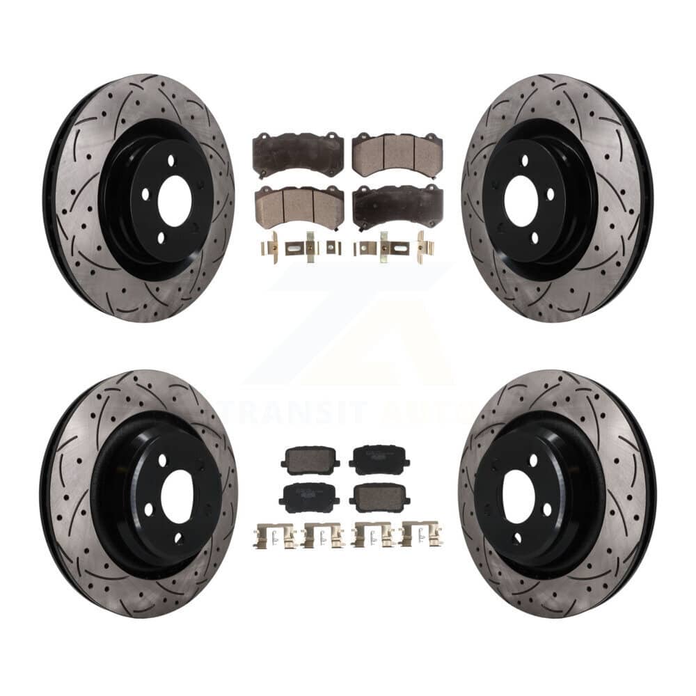 Transit Auto - KDT-101848 - Front and Rear Disc Brake Kits