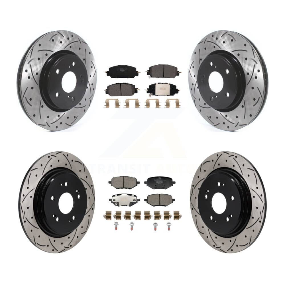 Transit Auto - KDT-101858 - Front and Rear Disc Brake Kits