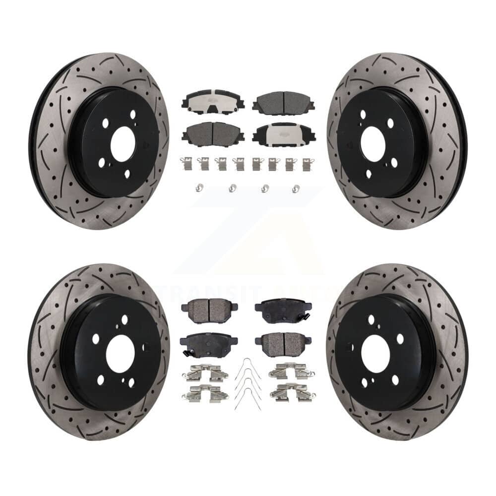 Transit Auto - KDT-101869 - Front and Rear Disc Brake Kits