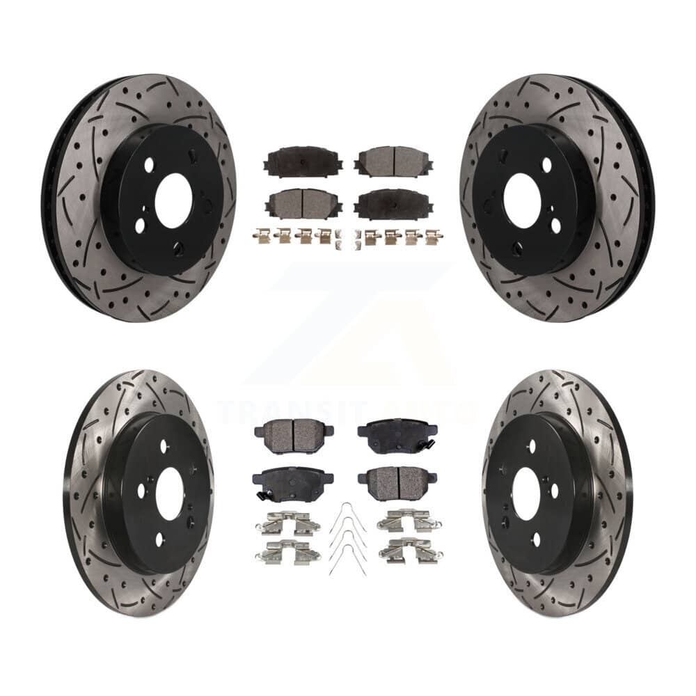 Transit Auto - KDT-101872 - Front and Rear Disc Brake Kits