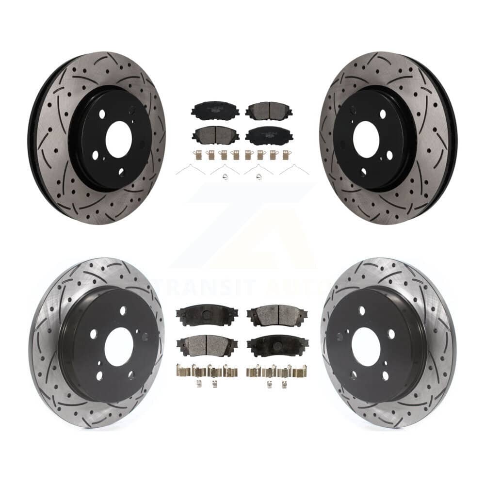 Transit Auto - KDT-101874 - Front and Rear Disc Brake Kits