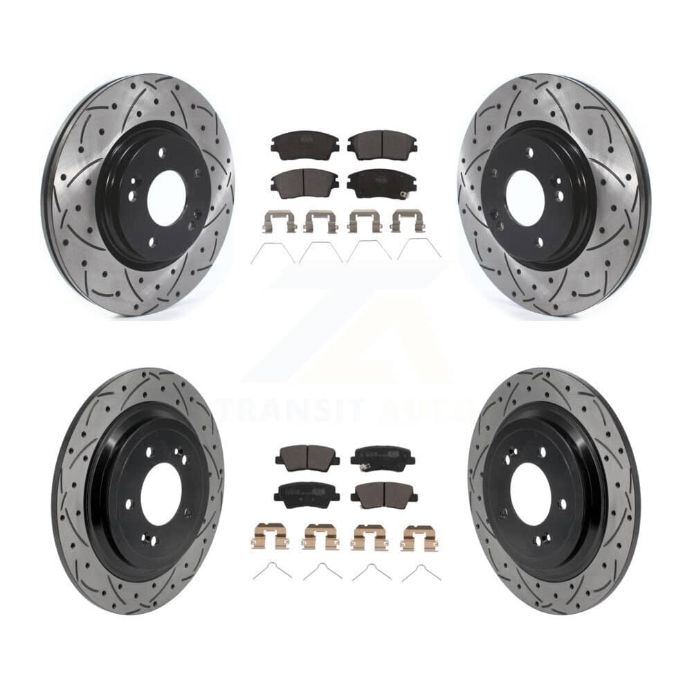 Transit Auto - KDT-101877 - Front and Rear Disc Brake Kits