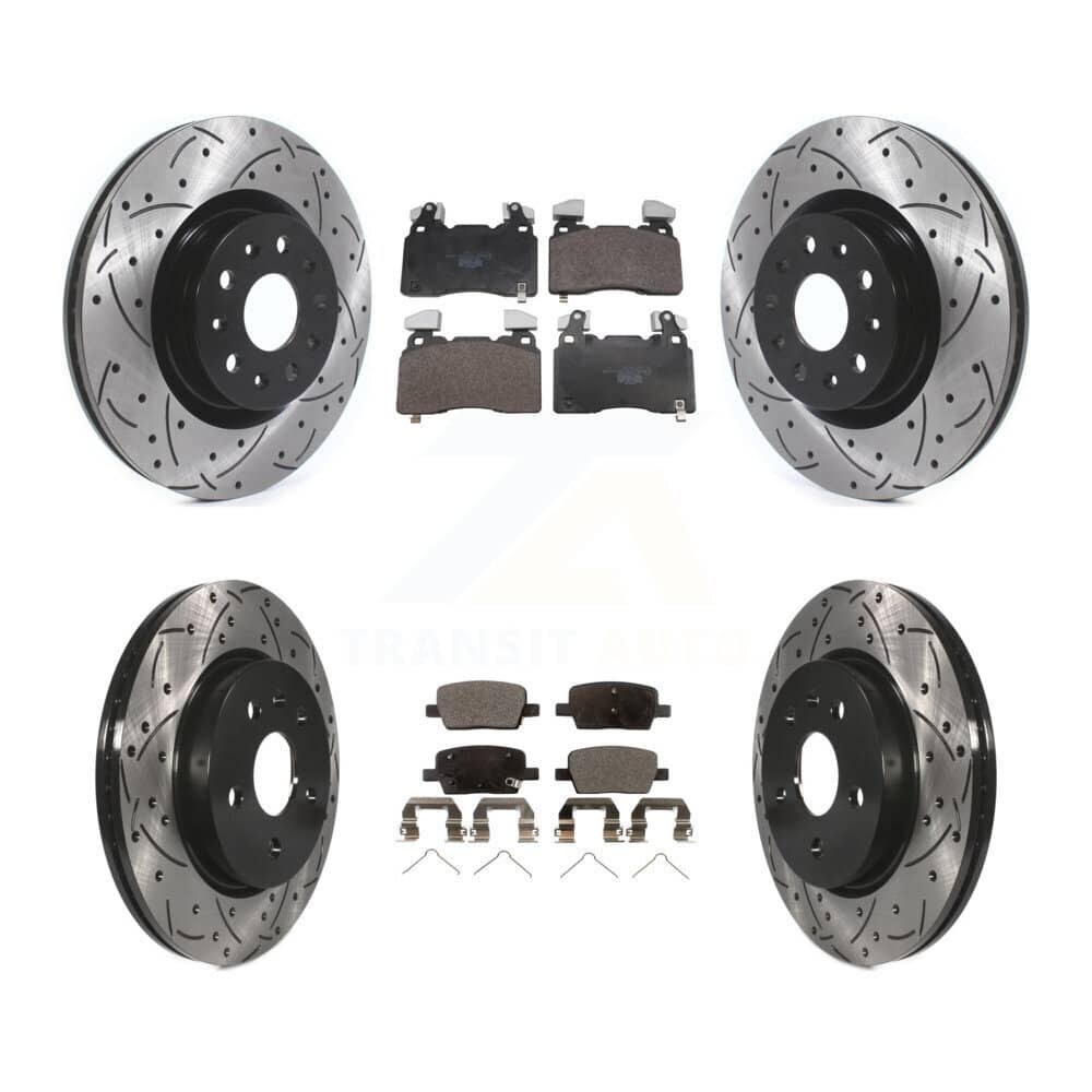 Transit Auto - KDT-101881 - Front and Rear Disc Brake Kits