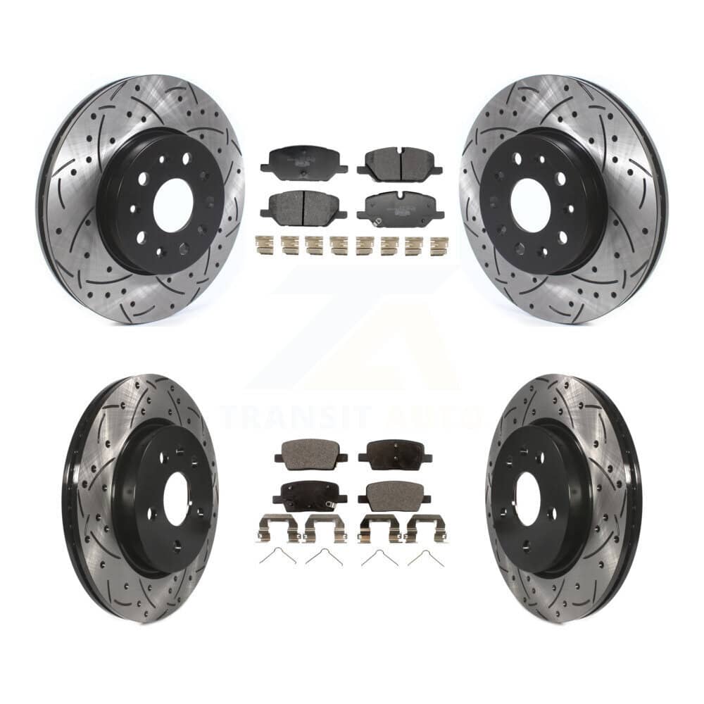 Transit Auto - KDT-101882 - Front and Rear Disc Brake Kits