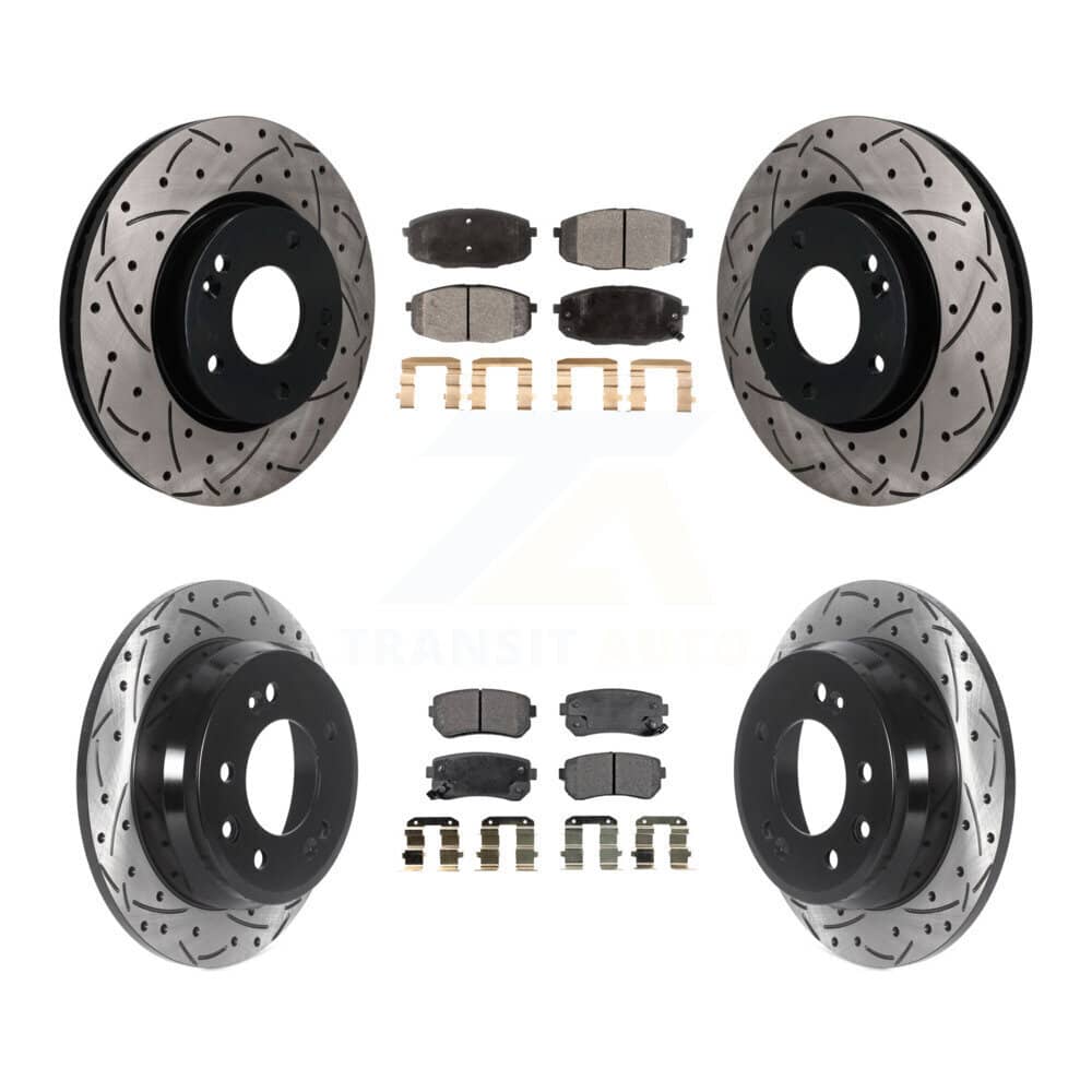 Transit Auto - KDT-101887 - Front and Rear Disc Brake Kits