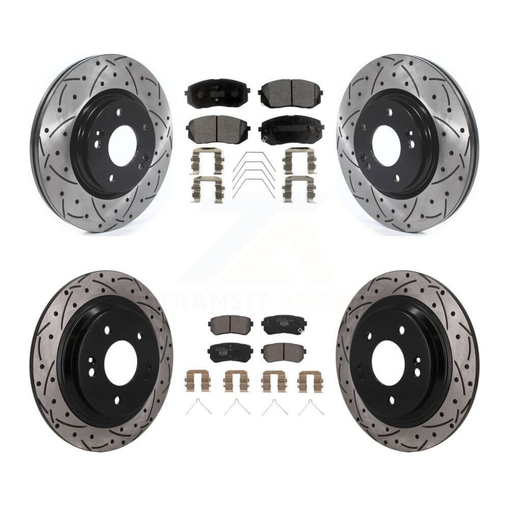 Transit Auto - KDT-101888 - Front and Rear Disc Brake Kits
