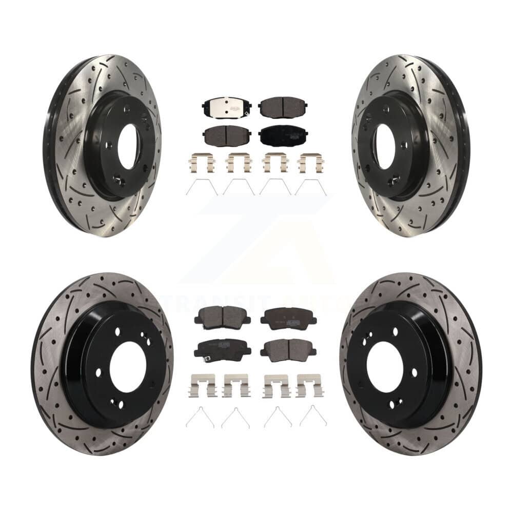 Transit Auto - KDT-101895 - Front and Rear Disc Brake Kits