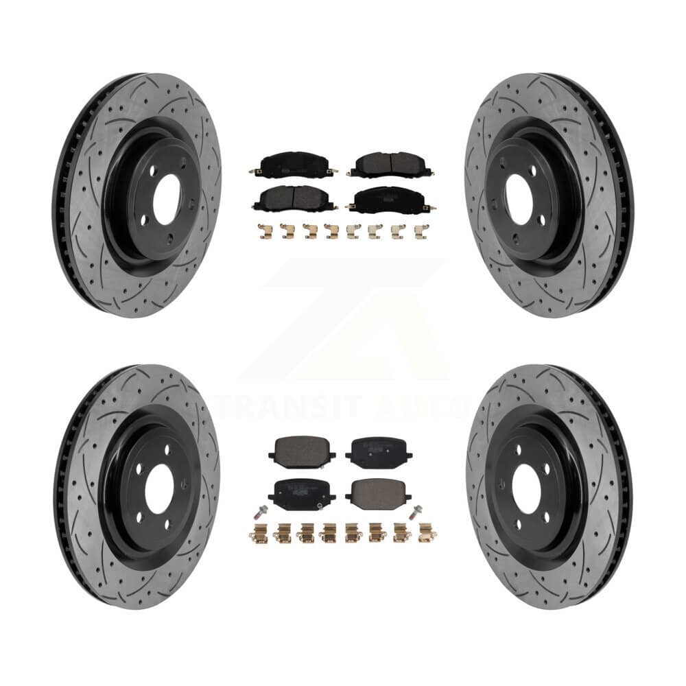 Transit Auto - KDT-101907 - Front and Rear Disc Brake Kits