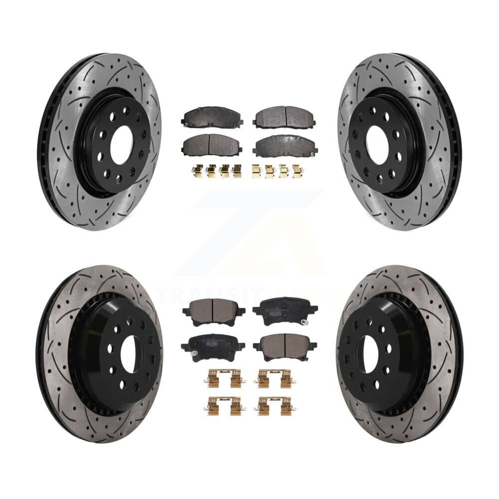 Transit Auto - KDT-101908 - Front and Rear Disc Brake Kits