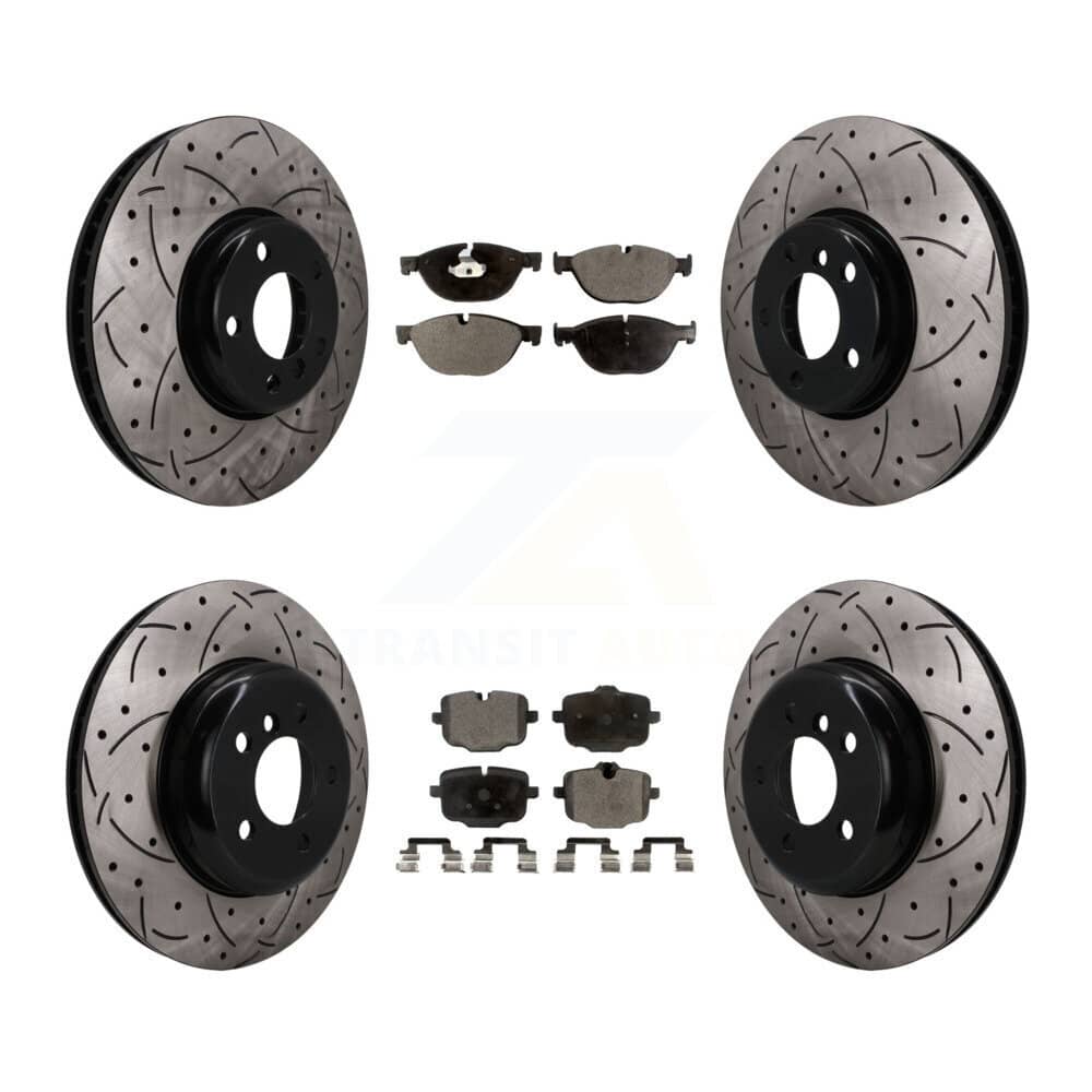 Transit Auto - KDT-102095 - Front and Rear Disc Brake Kits