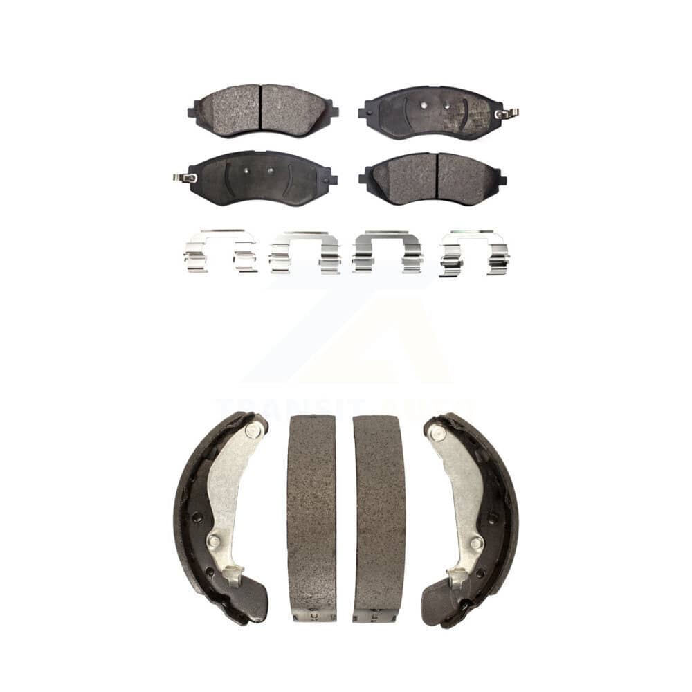 Transit Auto - KFN-100005 - Front and Rear Disc Brake Pad Kits