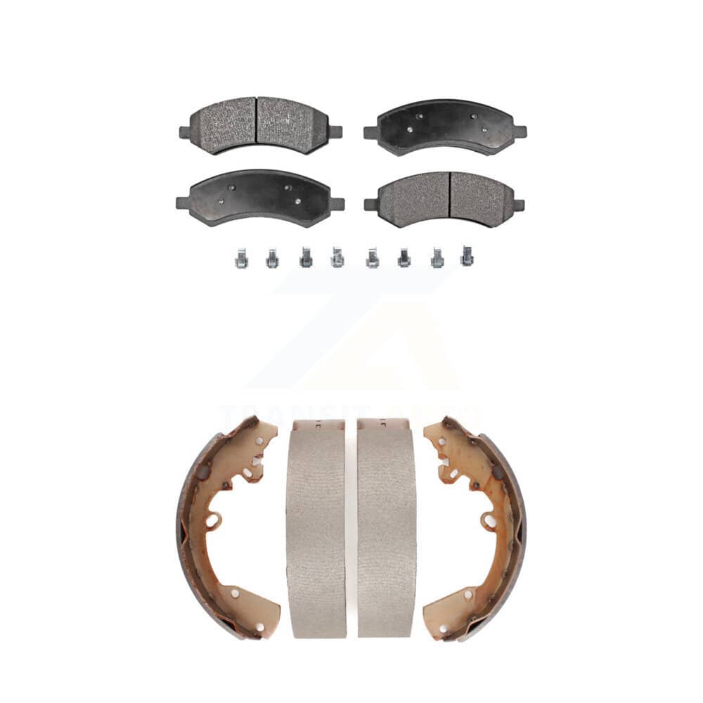 Transit Auto - KFN-100014 - Front and Rear Disc Brake Pad Kits
