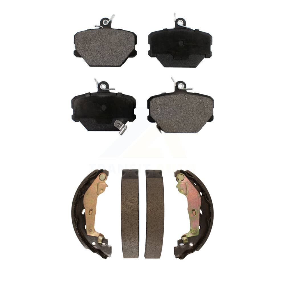 Transit Auto - KFN-100026 - Front and Rear Disc Brake Pad Kits