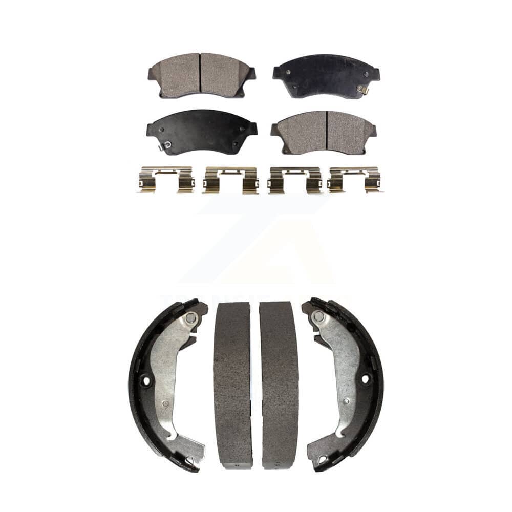 Transit Auto - KFN-100038 - Front and Rear Disc Brake Pad Kits