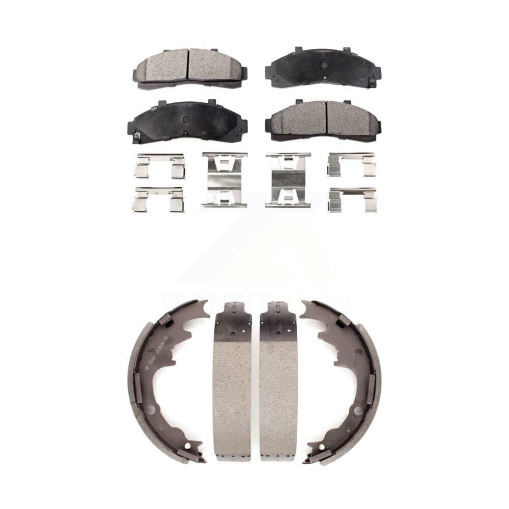 Transit Auto - KFN-100108 - Front and Rear Disc Brake Pad Kits