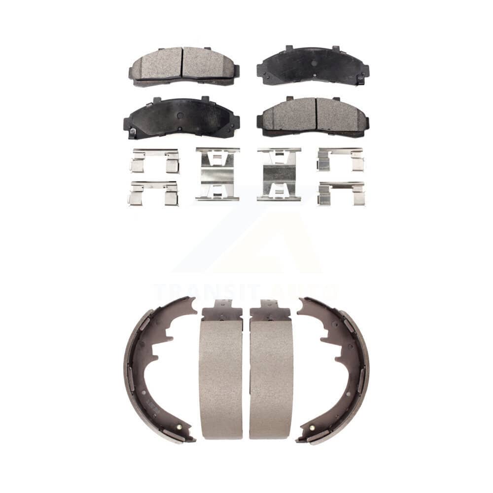Transit Auto - KFN-100109 - Front and Rear Disc Brake Pad Kits