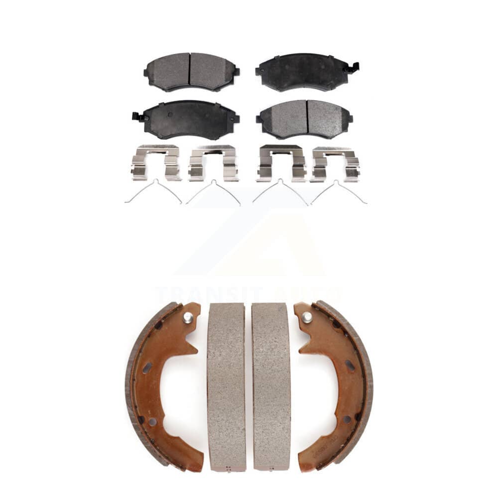 Transit Auto - KFN-100119 - Front and Rear Disc Brake Pad Kits
