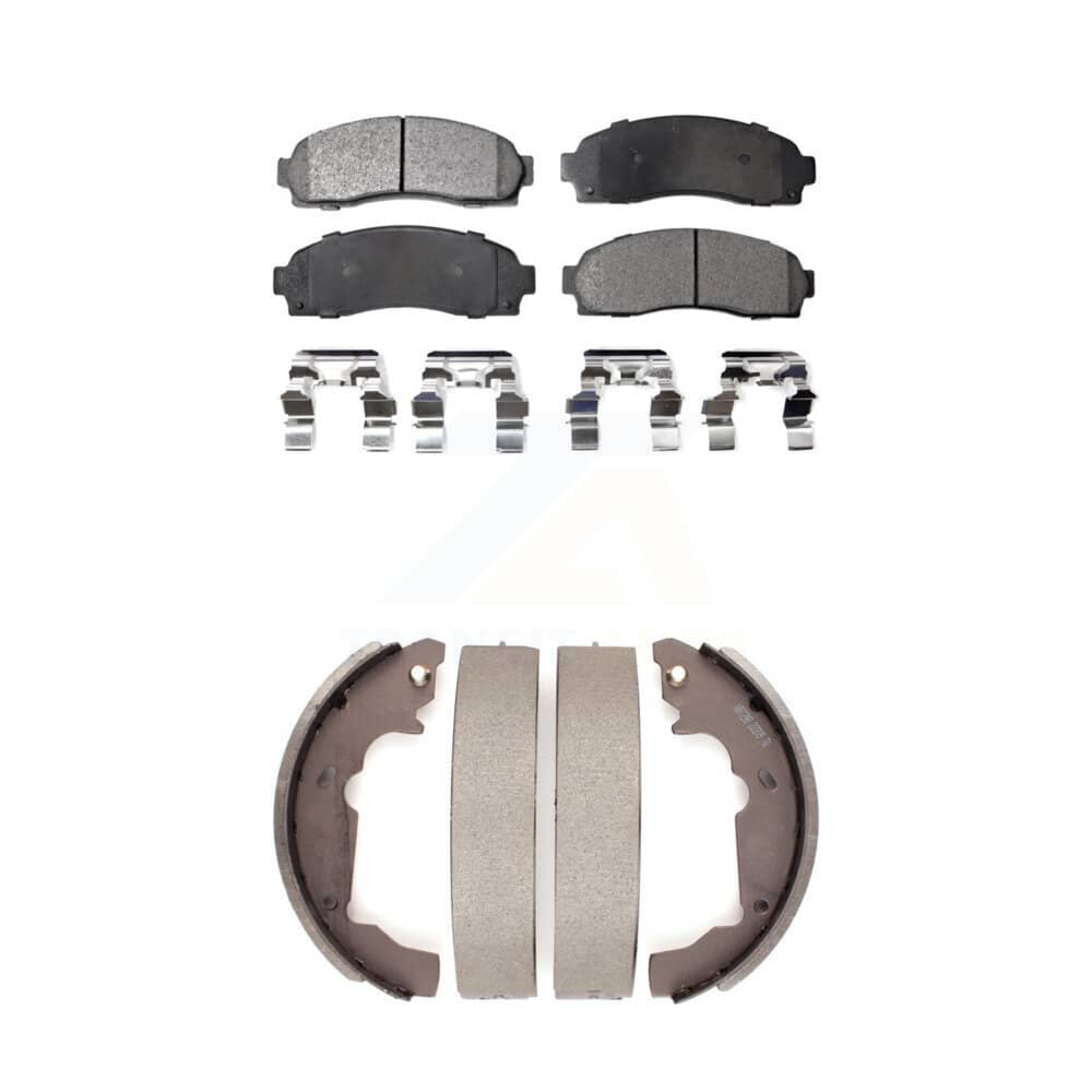 Transit Auto - KFN-100152 - Front and Rear Disc Brake Pad Kits