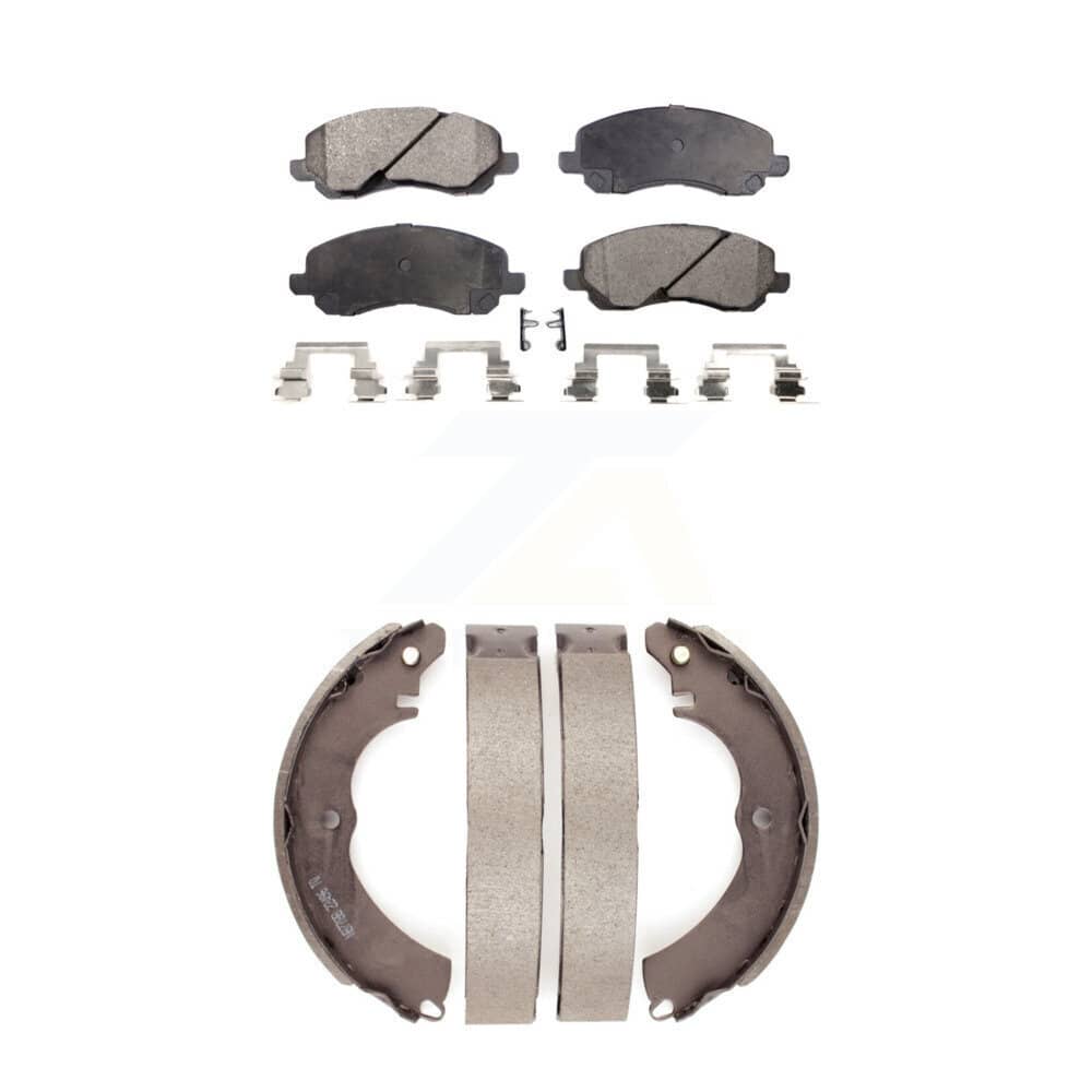 Transit Auto - KFN-100172 - Front and Rear Disc Brake Pad Kits