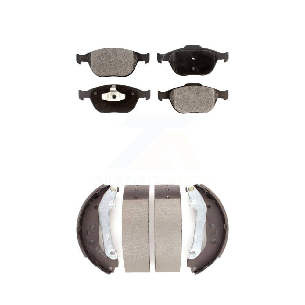 Transit Auto - KFN-100204 - Front and Rear Disc Brake Pad Kits